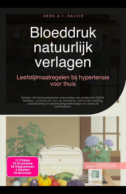 Bloeddruk natuurlijk verlagen: Leefstijlmaatregelen bij hypertensie voor thuis