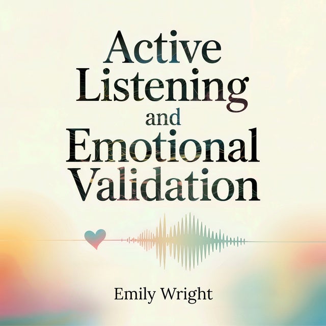 Active Listening and Emotional Validation: The 2 in 1 Guide to Effective Communication -Improve Your Conversation Skills and Build Stronger Relationships by Learning Empathic Listening Techniques