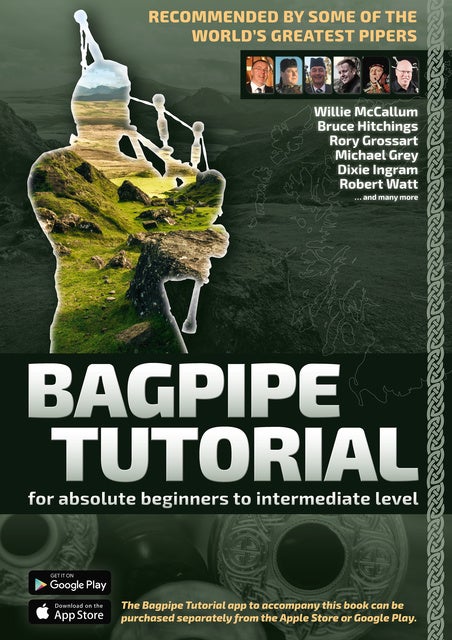 Bagpipe Tutorial incl. app cooperation: For absolute beginners and intermediate bagpiper